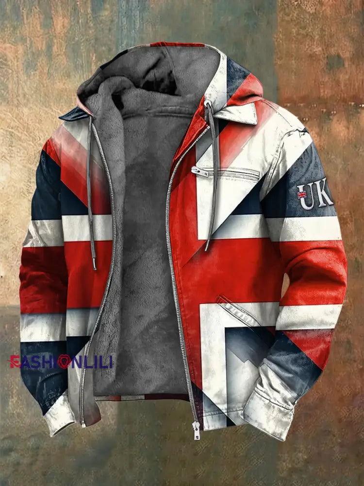 Men’s British Union Flag Jacket Multicolour / S