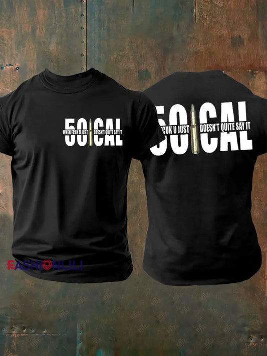 Men’s British Veteran imitation cotton short sleeved T shirt Black / S