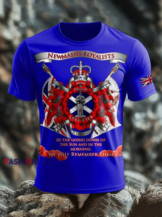 Men’s British Veteran short sleeves t-shirt As picture / S
