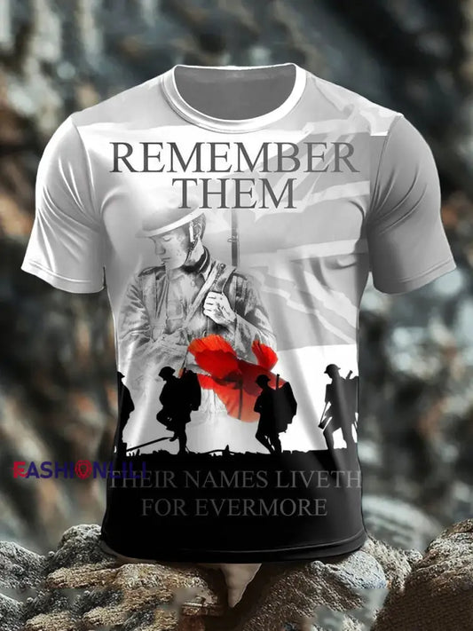 Men’s British Veteran short sleeves t-shirt As picture / S