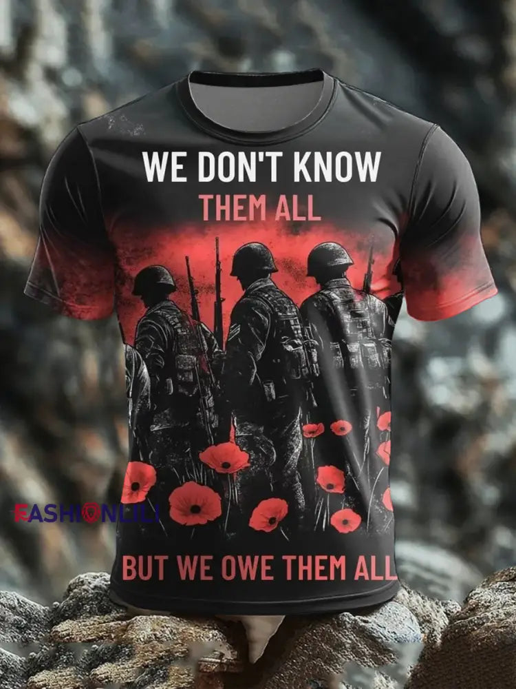 Men’s British Veteran short sleeves t-shirt As picture / S