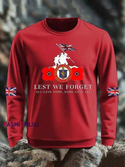 Men’s British Veteran sweater Red / S