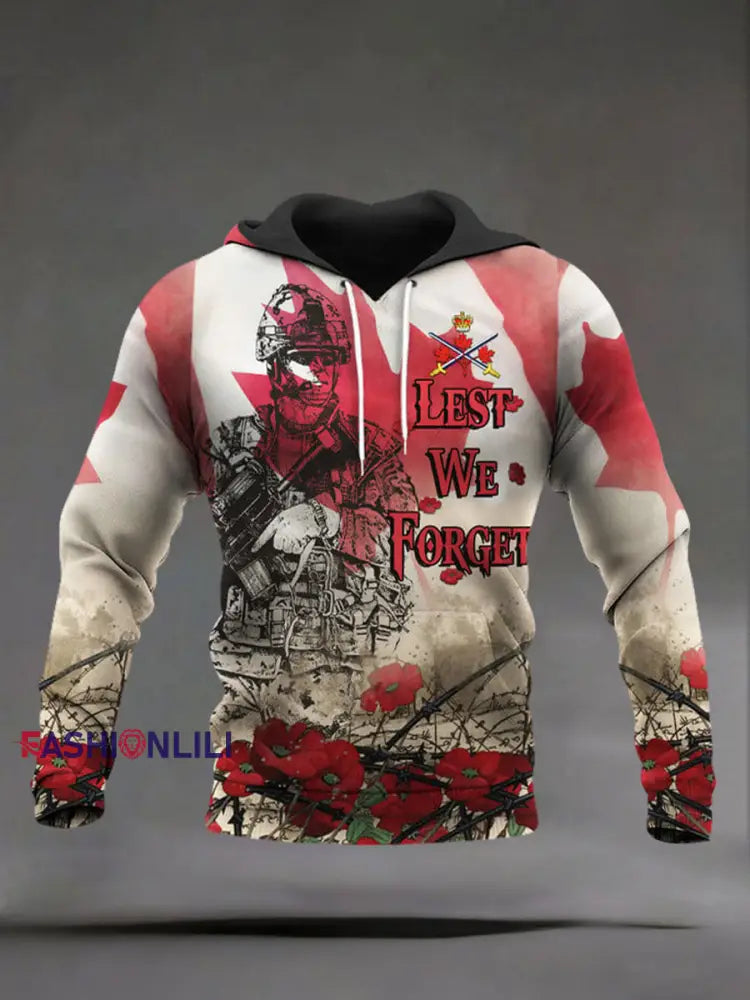 Men’s CANADA Printed Casual Sweatshirt As picture / S