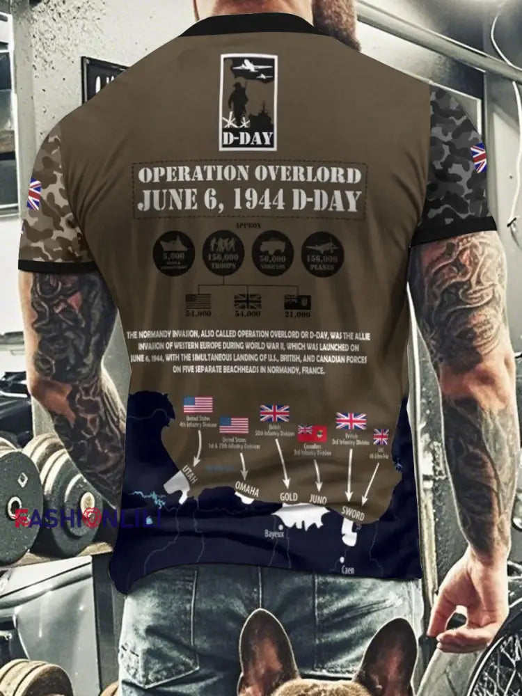 Men’s D-DAY 81ST ANNIVERSARY T-shirt