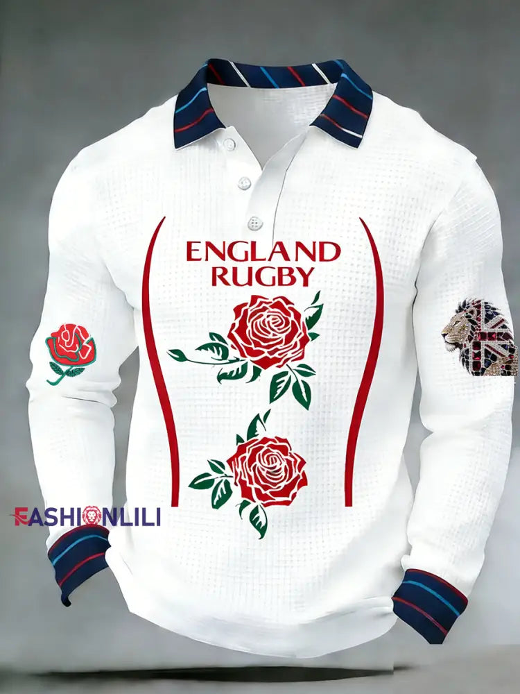 Men’s England Rugby Print Sweatshirt A / S