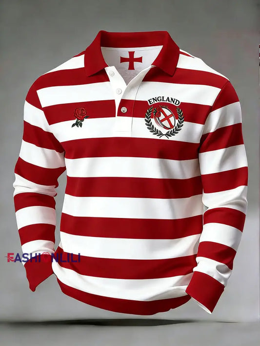 Men’s England Rugby Print Sweatshirt A / S