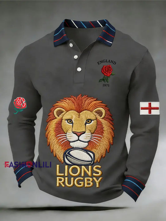Men’s England Rugby Print Sweatshirt A / S
