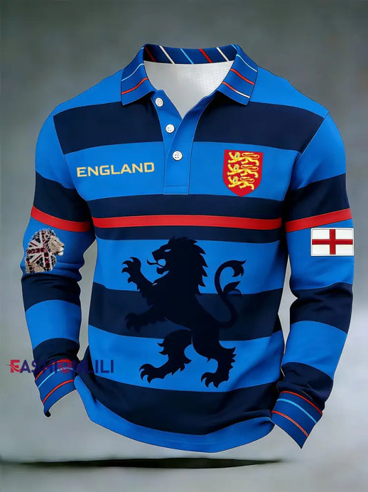 Men’s England Rugby Print Sweatshirt A / S