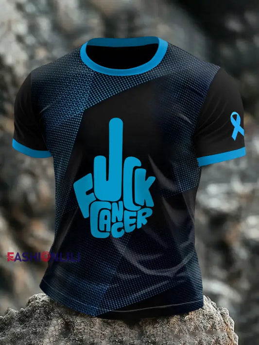 Men’s F*K Prostate Cancer T shirts As picture / S