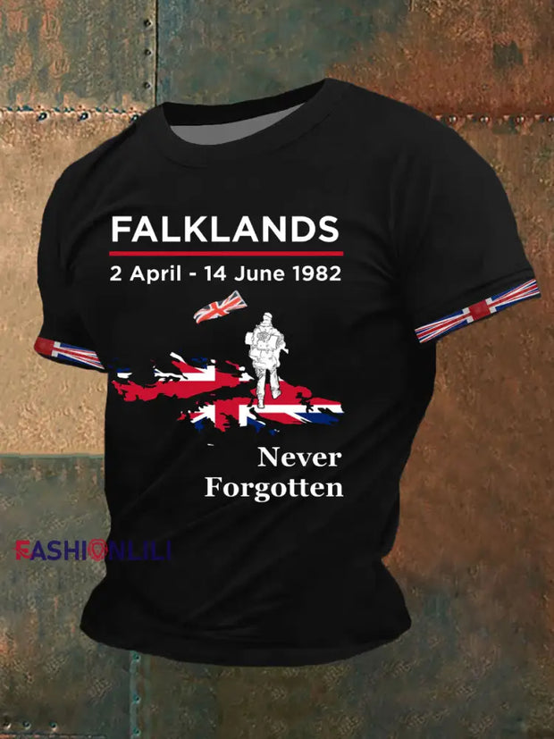 Men’s Falklands Yomp T-Shirt Black / S