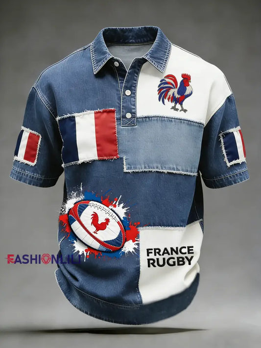 Men’s France Rugby Shirt As picture / S