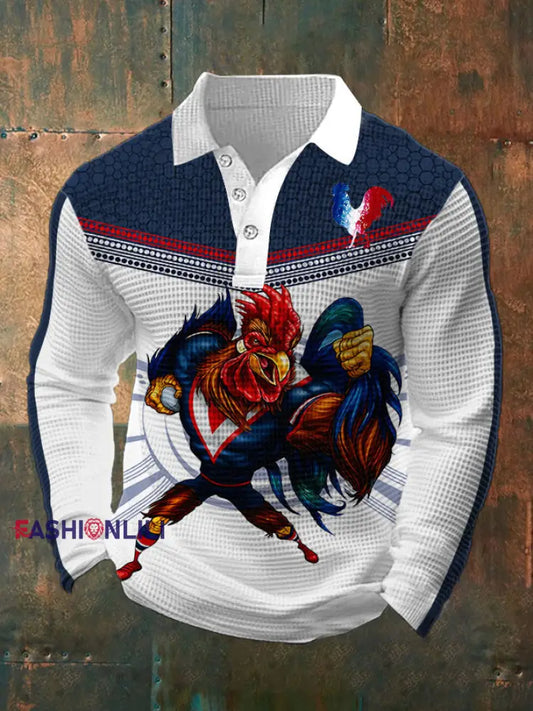 Men’s France Rugby Short Sleeve Shirt As picture / S