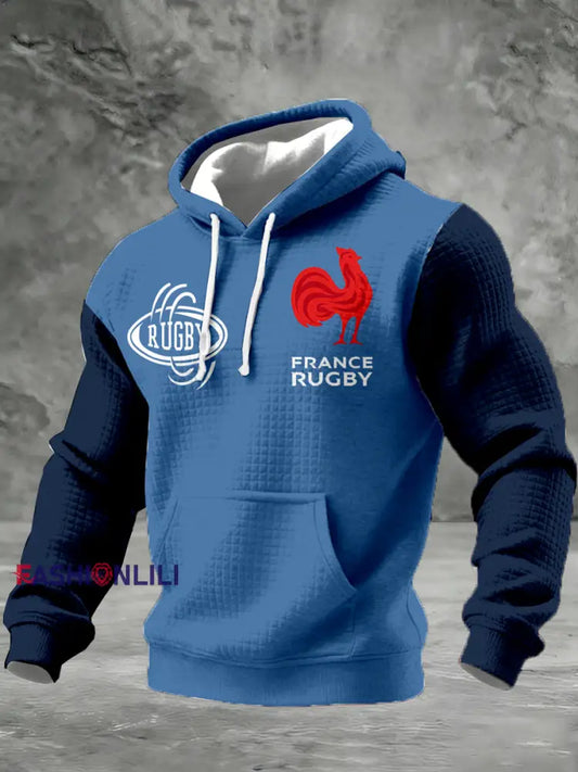 Men’s French Rugby Print Sweatshirt A / S