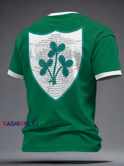 Men’s Ireland Rugby Lover Printed T-shirt