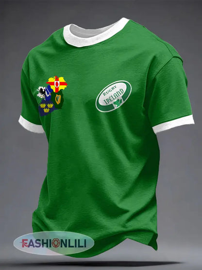 Men’s Ireland Rugby Lover Printed T-shirt