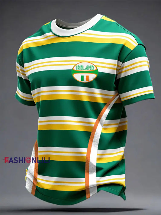 Men’s Ireland Rugby Lover Printed T-shirt As picture / S
