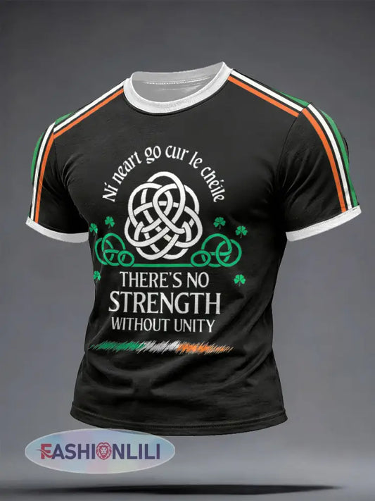 Men’s Ireland Rugby Lover Printed T-shirt - Black / S