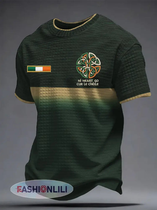 Men’s Ireland Rugby Lover Printed T-shirt - Dark Green / S