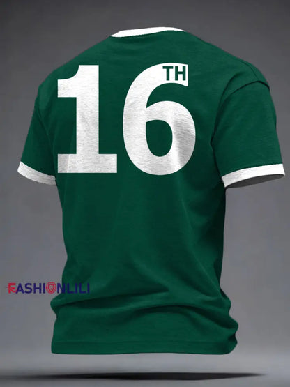 Men’s Ireland Rugby Lover Shamrocks Printed T-shirt