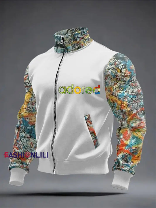 Men’s Lemon Roses Music Lover Printed top White / S