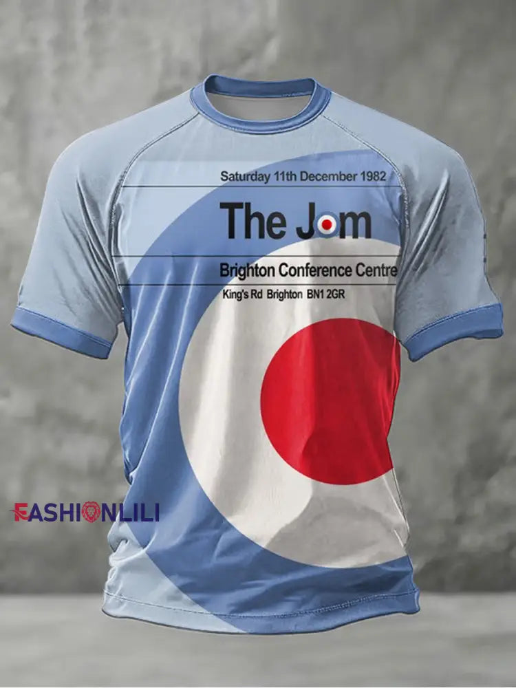 Men’s Modfather UK Music Mods Lover short sleeve t-shirt As picture / S