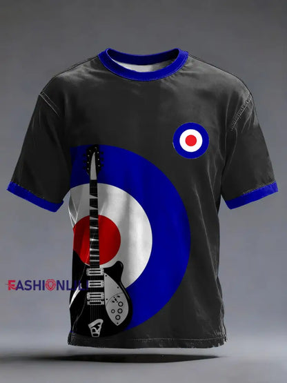 Men’s Modfather UK Music Mods Lover short sleeves t-shirt