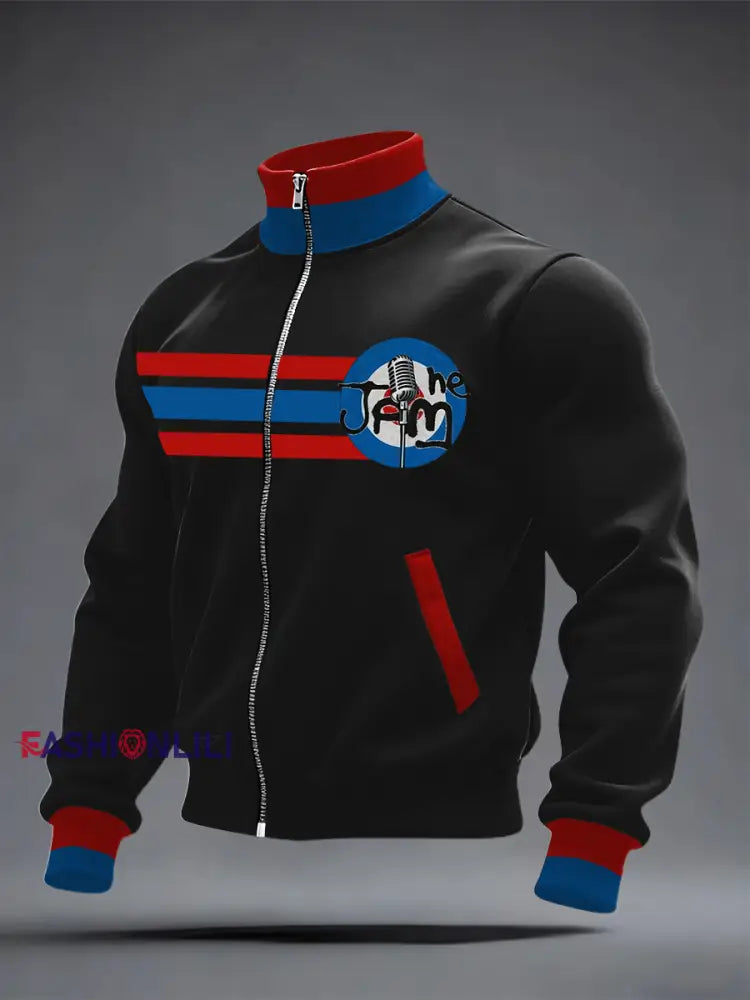 Men’s Modfather UK Music Mods Lover top Black / S