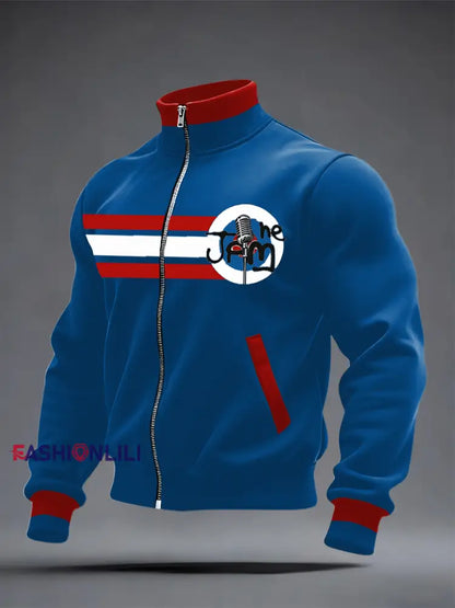 Men’s Modfather UK Music Mods Lover top Blue / S