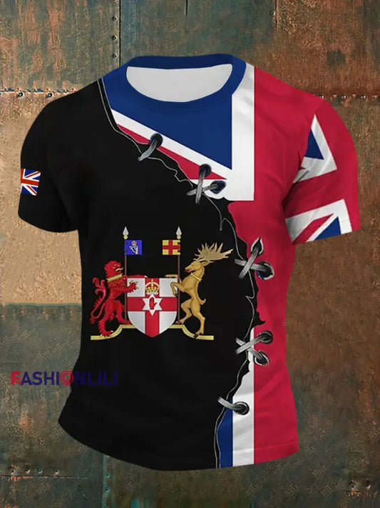 Men’s Northern Ireland Print T-Shirt Black / S