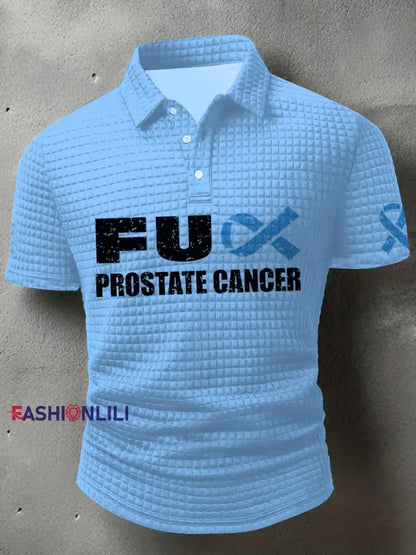 Men’s Prostate Cancer Awareness T Shirt Light Blue / S