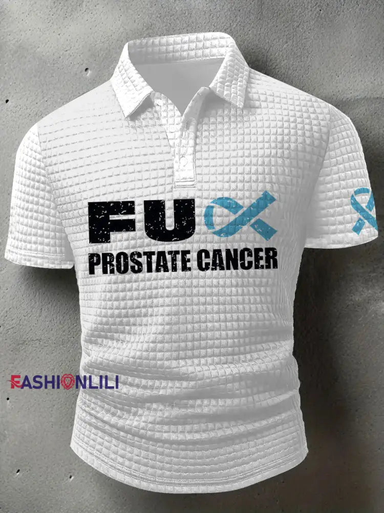 Men’s Prostate Cancer Awareness T Shirt White / S