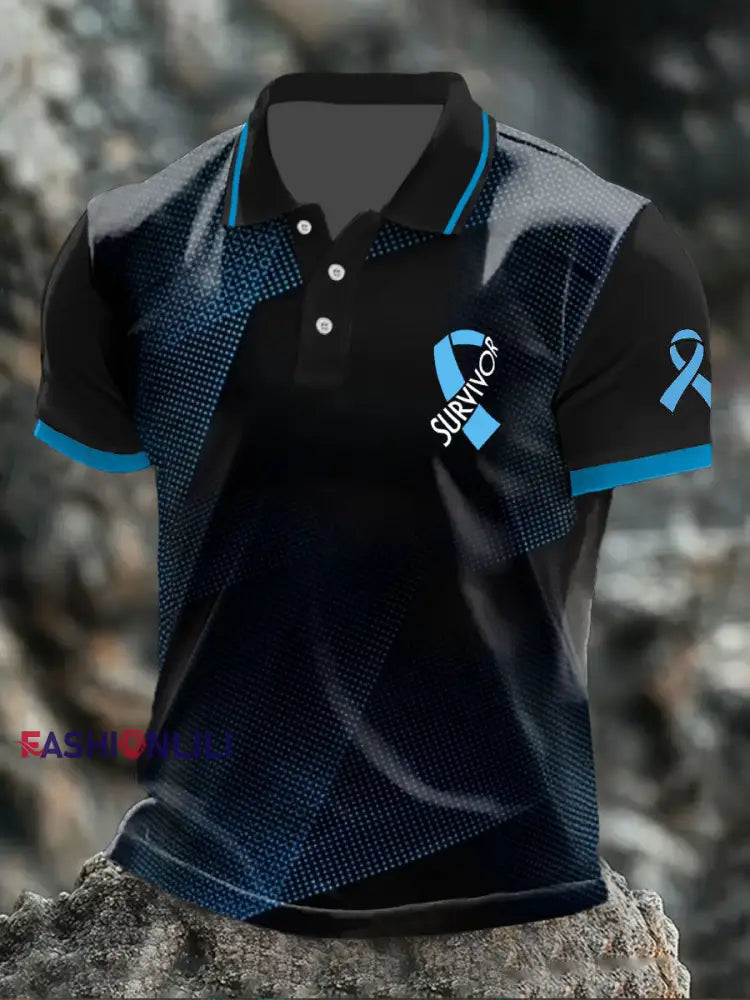 Men’s Prostate Cancer Survivor Tops As picture / S