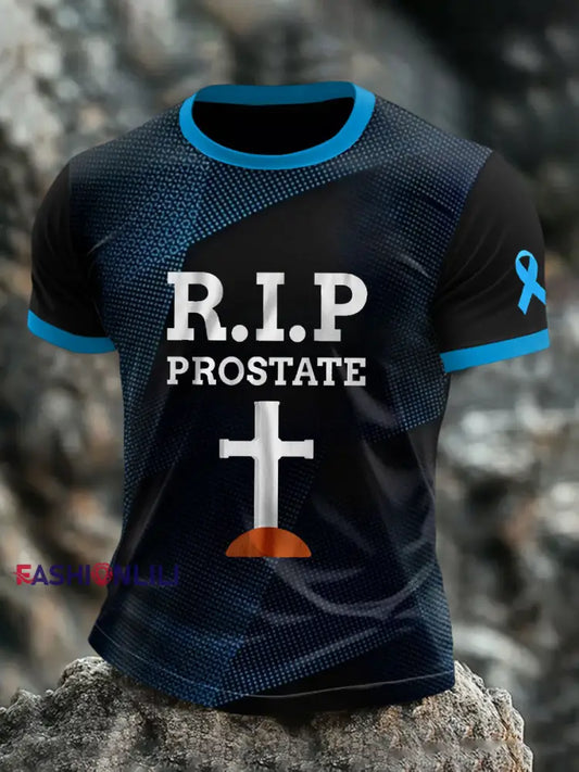 Men’s Prostate Cancer T shirts As picture / S