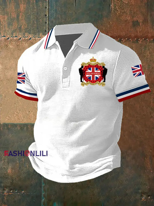 Men’s Remembrance Day Lest We Forget Short Sleeve Shirt