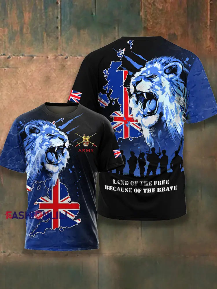 Men’s Remembrance Day Lest We Forget Short Sleeves T-shirt As picture / S