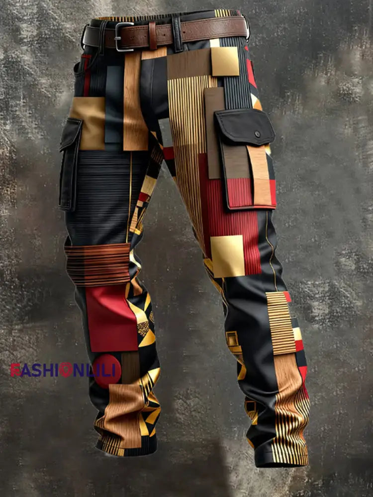 Men’s Retro Business Style Casual Work Trousers A / S