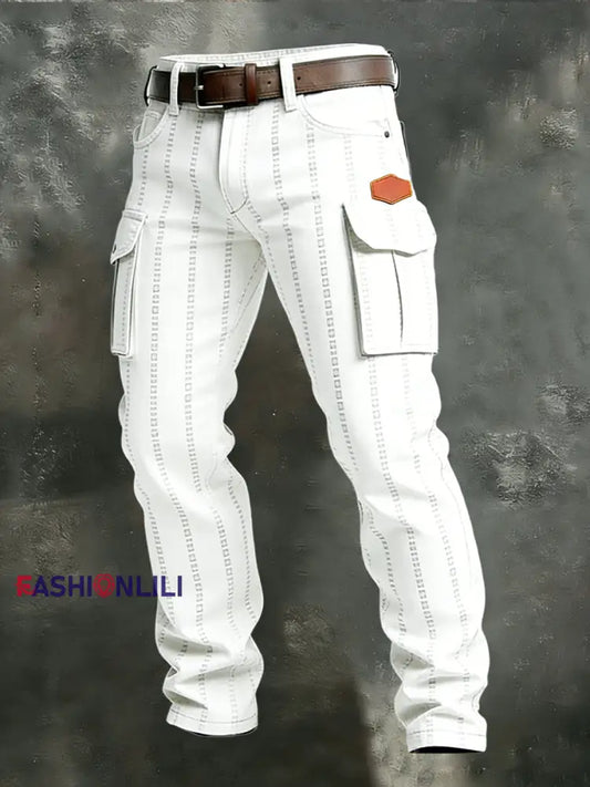 Men’s Retro Business Style Casual Work Trousers A / S