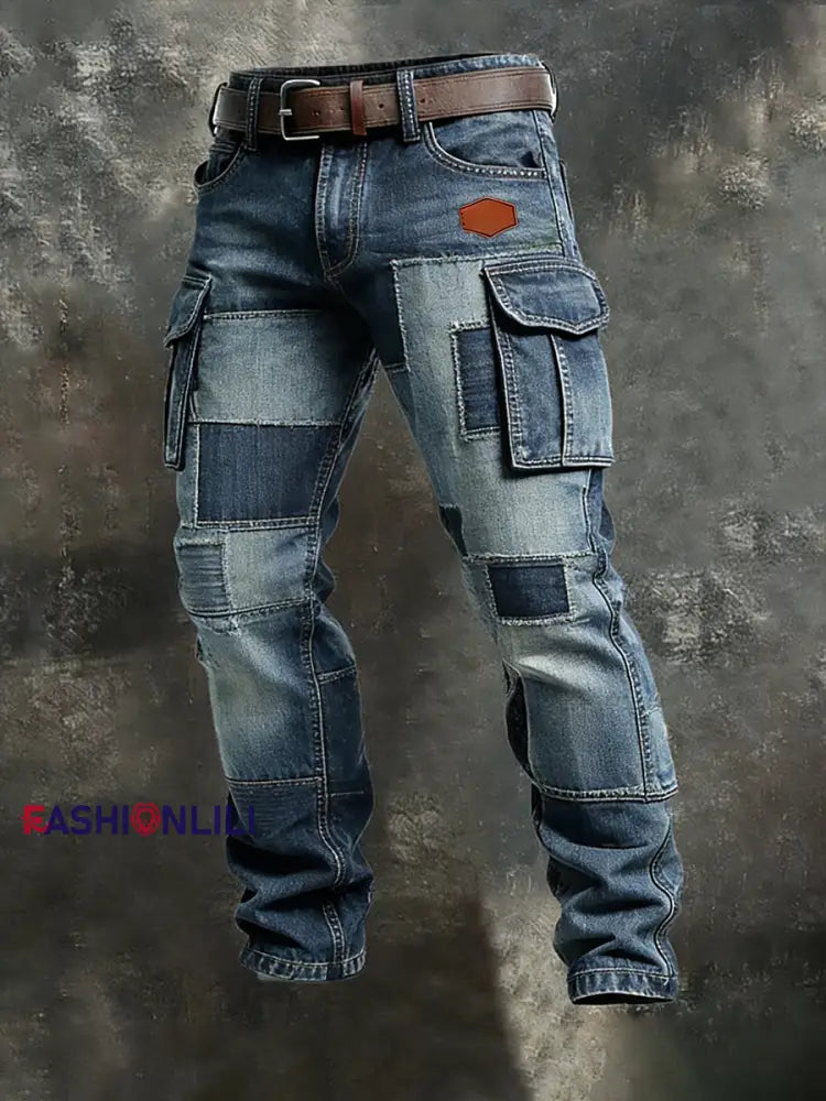 Men’s Retro Business Style Casual Work Trousers A / S