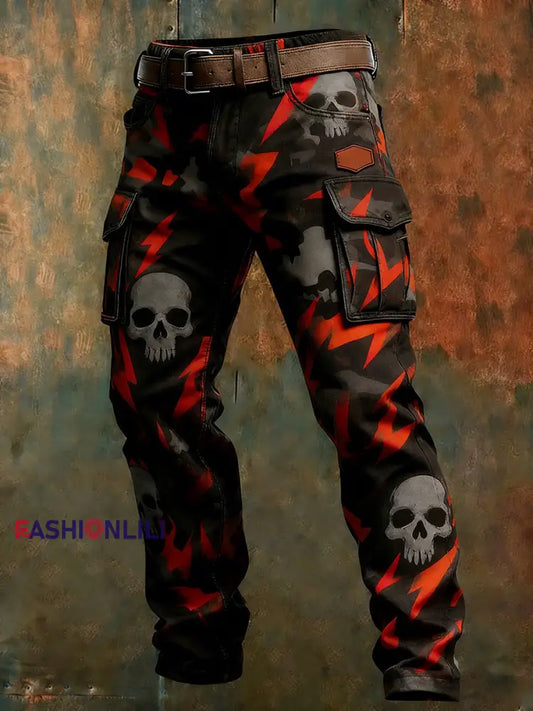 Men’s Retro Business Style Casual Work Trousers A / S