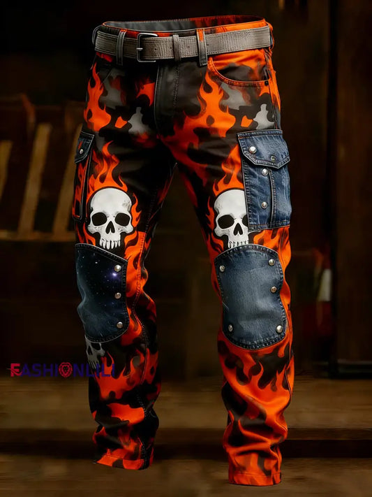 Men’s Retro Business Style Casual Work Trousers A / S