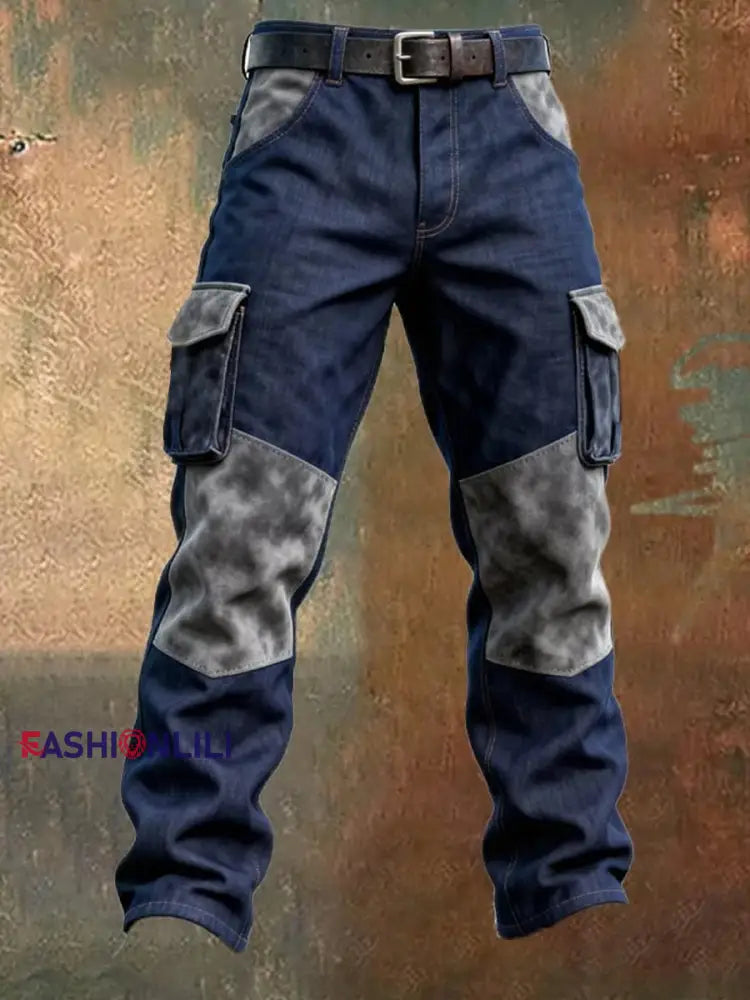 Men’s Retro Business Style Casual Work Trousers A / S