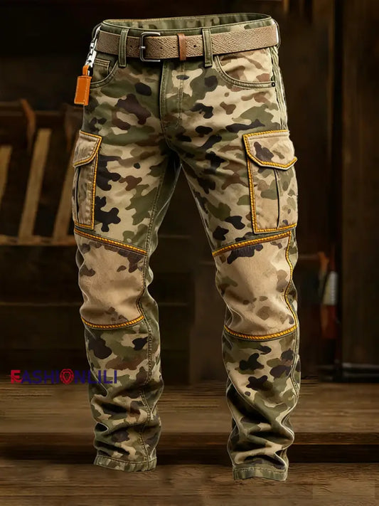 Men’s Retro Business Style Casual Work Trousers A / S