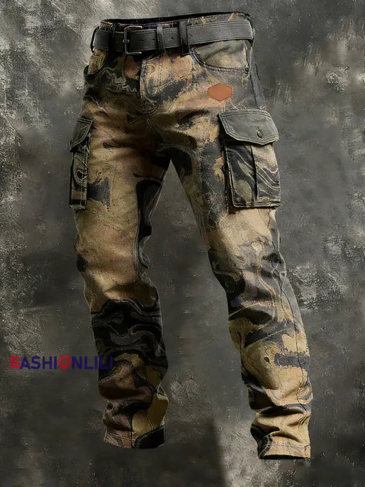 Men’s Retro Business Style Casual Work Trousers A / S