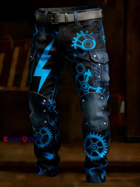 Men’s Retro Business Style Casual Work Trousers A / S