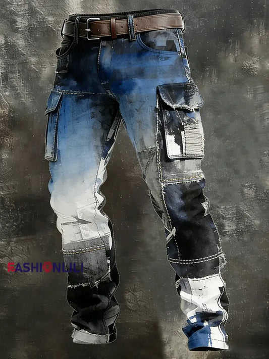 Men’s Retro Business Style Casual Work Trousers A / S