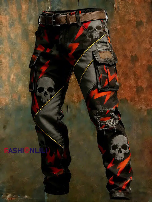 Men’s Retro Business Style Casual Work Trousers A / S