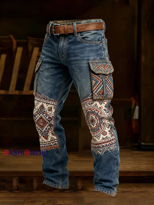 Men’s Retro Business Style Casual Work Trousers A / S