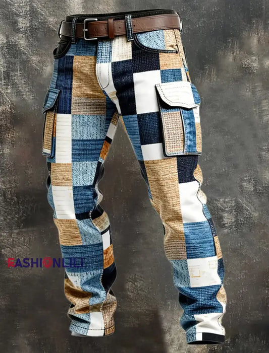 Men’s Retro Business Style Casual Work Trousers A / S