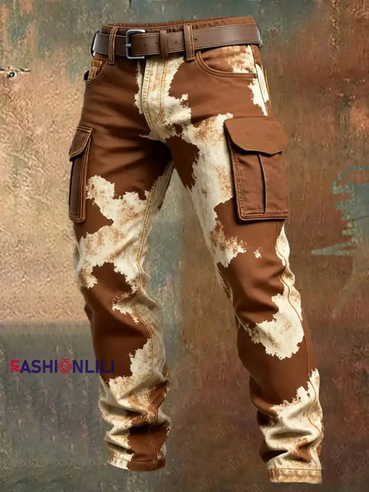 Men’s Retro Business Style Casual Work Trousers A / S