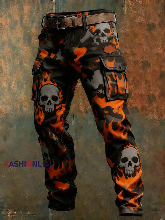 Men’s Retro Business Style Casual Work Trousers A / S